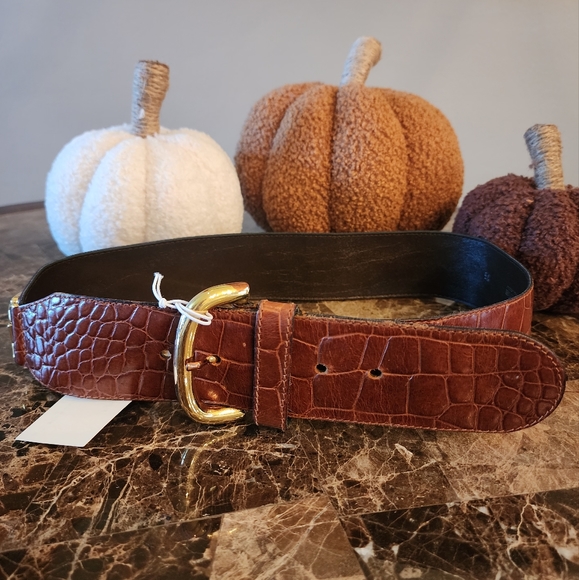 FURLA LEATHER BELT - Picture 1 of 8